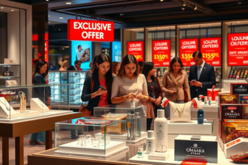 A vibrant display of exclusive offers and discounts available today on various products.