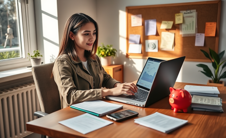 Image illustrating practical strategies for saving and earning money safely and quickly.