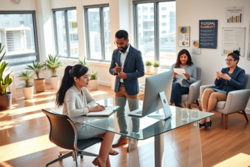 Visual representation of checking eligibility for benefits.