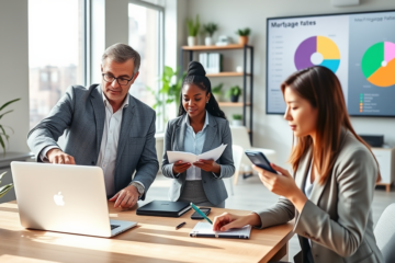 A visual guide to comparing mortgage rates online for the best options available.