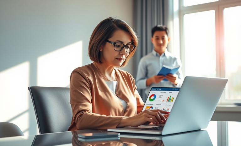 A person comparing credit card offers online to find the best deals