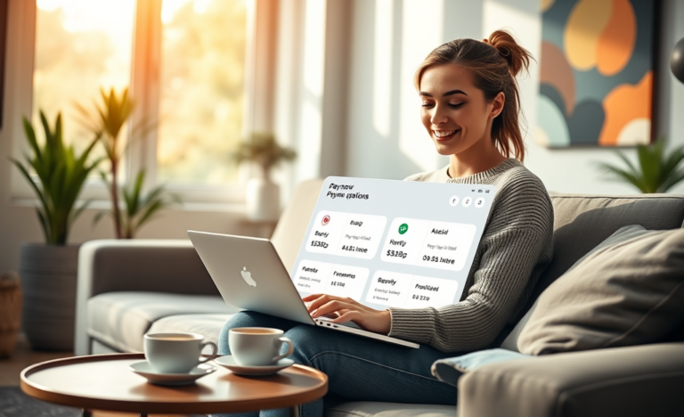 Illustration of financial management options for smaller installment payments.