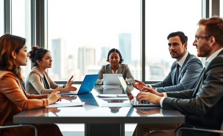 An employer conducting a job simulation to assess candidates' skills.