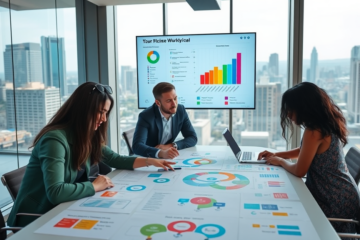 An image depicting analysis processes that enhance approval efficiency.