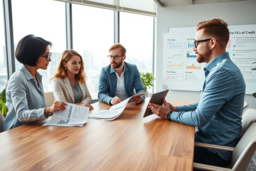 Image depicting the process of credit analysis and approval.