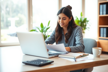 An image representing the concept of qualifying for quick credit loans, featuring elements of finance and approval.