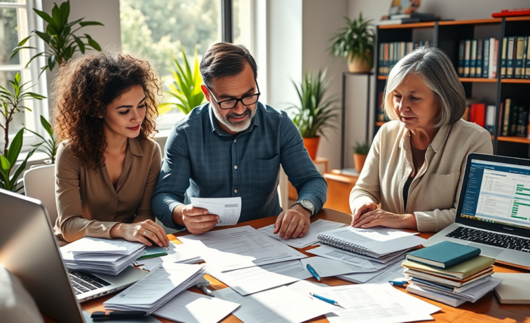 A checklist with documents for applying for a loan.