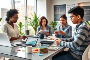 A person using a savings simulation calculator to estimate their financial growth.